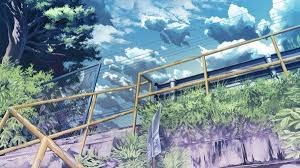 Anime Wallpaper Original Gom Jabbar Wide Image Sky Cloud Clouds Landscape 1280x720 255309 En Anime Scenery Anime Places Anime Background