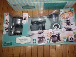 Kitchens 158746 Playgo Gourmet Kitchen Appliance Set Coffee Maker Mixer Blender Pretend Play Buy It Gourmet Kitchen Appliances Appliances Gourmet Kitchens