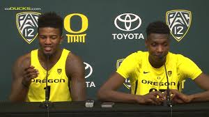 Oregon star jordan bell is striking while the iron is hot and heading to the nba draft. Jordan Bell And Chris Boucher Usc Postgame Youtube