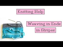 This can be especially intimidating if you've been working with multiple colours and stripes. Finishing A Knitting Project Knit With Henni