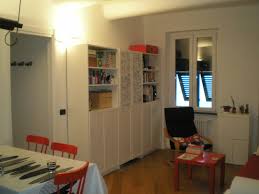9 erin mcgill turned one bedroom into two with a room divider Billy Walk In Room Divider Psst It S A Secret Room Ikea Hackers