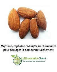 Pour Soulager Les Maux De Tete Mangez Des Amandes Food Almond