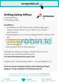 Tersedia lowongan kerja pt pertamina rantau di jobindo.com, silahkan mendaftar segera kirim lamaran anda untuk lowongan pekerjaan pt pertamina rantau. Lowongan Pertamina Pdc