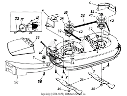 Maybe you would like to learn more about one of these? Mtd 136a694f401 1996 Parts Diagram For 38 Mowing Deck Cast Aluminum Spindles