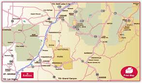 Hotel Location Maps Ramada Inn St George