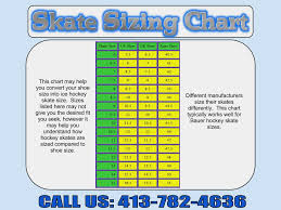 61 Explanatory Ice Hockey Skate Size Chart