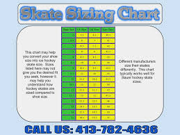 61 explanatory ice hockey skate size chart