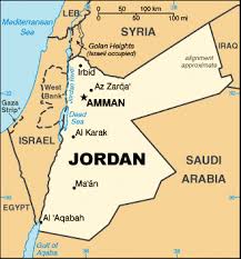 Realizó en ciertos lugares del mundo. Jordania Map Jordania Rio Jordan Arabia Saudita