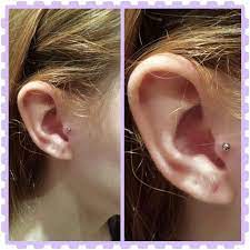 Tragus Piercing With Plain Silver Balls What I Would Get Tragus Piercings Piercing Tragus