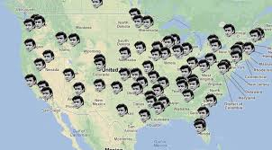 Music Hack Day Project Maps Out Lyrics To Johnny Cash S I Ve Been Everywhere In Realtime Johnny Cash Road Trip Songs Map