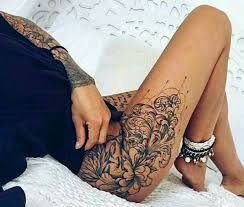 70 Beautiful Thigh Tattoos For Women Designs Hip Thigh Tattoos Hip Tattoos Women Flower Thigh Tattoos