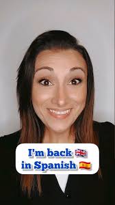 5 ways to say 🇬🇧 I'm back! in Spanish 🇪🇸 #spanishlesson #spanish  #learning #short