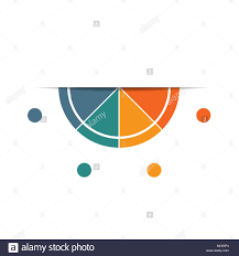 semicircle template for infographics with 4 parts options