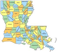 Maps of texas state (usa). Map Of Louisiana Political County Geography Transportation And Cities Map Whatsanswer