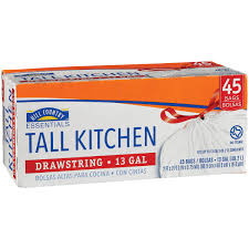 Maybe you would like to learn more about one of these? Hill Country Essentials Drawstring Tall Kitchen 13 Gallon Trash Bags Shop Trash Bags At H E B