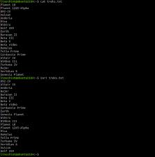 Arrange() orders the rows of a data frame by the values of selected columns. How To Sort In Linux Bash By Column