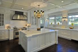 Pin By Rita Ling On Kitchen Of My Dreams Dark Hardwood Floors Kitchen Antique White Kitchen White Modern Kitchen