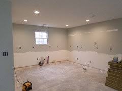 Traditional styled kitchen with gray cabinets painted in benjamin moore gray owl with white marble countertops and nickel hardware. Ugh Help Benjamin Moore Gray Owl Looks Green