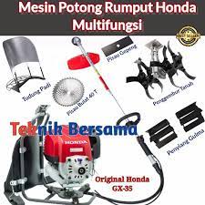 Mesin potong rumput gendong tasco tac didesain sangat ramping dan ringan. Jual Mesin Potong Rumput Honda Multifungsi 4 In 1 Di Lapak Teknik Bersama Bukalapak