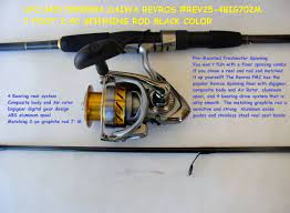 Daiwa Revros Rev25 4bi G702m 7 Foot 2 Pc Spinning Rod Black Color Rod Spinning Rods Spinning