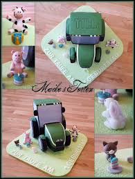 Fondant Schwein Pig Cow Kuh Cat Katze Hase Bunny Farmanimals Farmtiere Bauernhof Tiere Traktor Kuchen Ideen Hochzeitstorte Lustig Fondant Schweinchen Anleitung