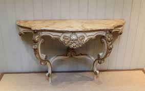 Pair Of Painted Console Tables Ca1880 France Antique Console Table Console Table Console Furniture