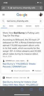 Thanks to a number of bundling packages, bad bunny also sold more than 30,000 copies of yhlqmdlg. How Tf Bad Bunny Sells More Than 6ixn9ne In A All Spanish Album In The U S 6ix9ine