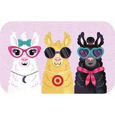 Maybe you would like to learn more about one of these? Llamas Giftcard Target