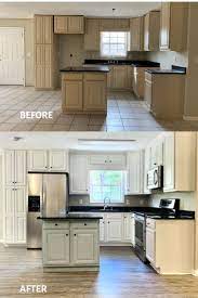 How To Reconfigure And Paint Existing Kitchen Cabinets Clean Kitchen Cabinets Kitchen Room Design Painting Kitchen Cabinets