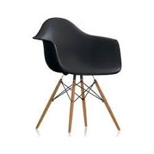 Vitra Eames Plastic Armchair Daw H 43 Cm Esche Honigfarben Basic Dark Filzgleiter Weiss Hartboden Stuhl Polstern Eames