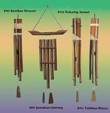 Bamboo Wind Chimes From Spirit Winds In 2020 Bamboo Wind Chimes Wind Chimes Bamboo Crafts