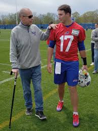 Josh nathanial allen (born december 30, 1991) is an american football center who is a free agent. Mike Garafolo On Twitter Josh Allen To Reporters As Jim Kelly Walked Him Off The Field After Practice I M Shaking Right Now This Is The Greatest Quarterback In Bills History Https T Co Hctds22wfo