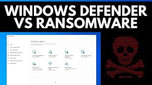 Windows Defender Vs Ransomware Youtube