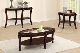 With the extra layer underneath the table top, the two end tables and main coffee table offers extra space for magazine and books organization.</p> Poundex Associates Corporation