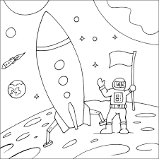 Free Printable Moon Coloring Pages For Kids Best Coloring Pages For Kids Space Coloring Pages Moon Coloring Pages Coloring Pages
