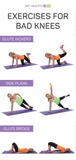 Exercises For Bad Knees Get Healthy U Tv Bad Knee Workout Bad Knees Lower Body Workout