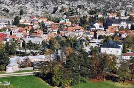 Cetinje is a city in montenegro. Vogelperspektive Von Cetinje Montenegro Stockfoto Bild Von Dach Balkan 35241978