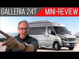 Mini Review Coachmen Galleria 24t 3 Captains Chairs It S 4 Season Capable Youtube Rv Galleria Class B