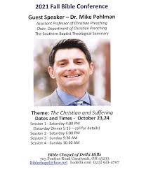 2021 Fall Bible Conference