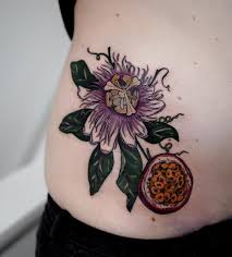 Sophia Baughan Passionflower Tattoo Fruit Tattoo Body Art Tattoos Tattoos