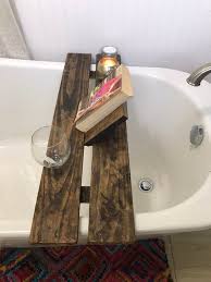 Update your bathroom with a new bath. Bath Caddy Wooden Bath Caddy Dark Wood Bathtub Caddy Bathtub Caddy Wooden Bathtub Caddy Wine Tablet Bath Tray Wood Bathtub Wooden Bath Wooden Bathtub