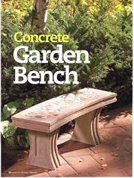 The Family Handyman In 2021 Concrete Garden Bench Concrete Bench Concrete Garden