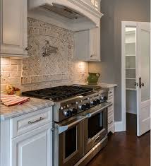 White Brick Backsplash Chesapeake Pearl Thin Brick By Pine Hall Kitchen Backsplash Designs Brick Kitchen Kitchen Remodel