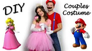 Every year i try to make a simple costume for my kids (and not even for halloween.one thing i've learned about kids is that they truly don't need a reason to dress up!). Princess Peach Mario Diy Halloween Couples Costume Youtube