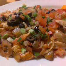 This classic spanish and latin american dish is made with rice, chicken, bell. Arroz Con Pollo La Palma Mexican Restaurant View Online Menu And Dish Photos At Zmenu