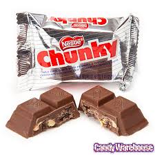 Chunky Chocolate Bars 24 Piece Box Chunky Chocolate Bar Nostalgic Candy Chocolate Candy Bar