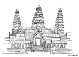 Sketch Hand Drawn Of Cambodia Angkor Angkor Wat Angkorvoat Isolated On White Buy This Stock Illustration And Explore Similar Illustrations At Adobe Stock Adobe Stock All angkor wat artwork ships within 48 hours choose your favorite angkor wat designs and purchase them as wall art, home decor, phone. sketch hand drawn of cambodia angkor