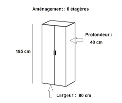 Maybe you would like to learn more about one of these? Colonnes De Rangement Armoires Lits Escamotables Armoire De Rangement Etageres Lund Chene Naturel 80 X 40 Cm Profondeur Inside75