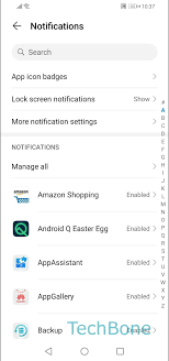 Maybe you would like to learn more about one of these? How To Enable Or Disable App Icon Badges Huawei Manual Techbone