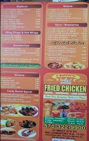 See restaurant menus, reviews, hours, photos, maps and directions. Crown Fried Chicken Menu In New Haven Connecticut Usa